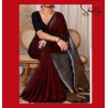 Pure Handwoven Khadi Cotton Saree – Eco-Friendly & Elegant (with Blouse Piece)